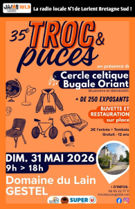 Le 35e troc et puces de Gestel revient le 31 mai avec plus de 250 exposants, concerts et feu d’artifice.