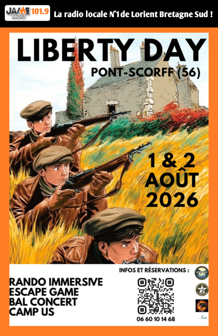 Le Liberty Day revient les 1er et 2 août 2026 à Pont-Scorff. Découvrez la Seconde Guerre mondiale avec une reconstitution, une randonnée immersive, etc.