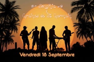 Le groupe Song’ria, avec Charline Vencia, talent JAIME Radio, sera en concert à Erdeven le 18 septembre puis à Ploemel le 19 septembre.