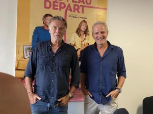 Carton plein au Cinéville de Lorient pour l'avant-première de" Nouveau départ" avec Franck Dubosc et le réalisateur Philippe Lefebvre !