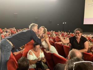 Carton plein au Cinéville de Lorient pour l'avant-première de" Nouveau départ" avec Franck Dubosc et le réalisateur Philippe Lefebvre !