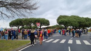 Manif du 07 mars : en direct du rassemblement de Lanester