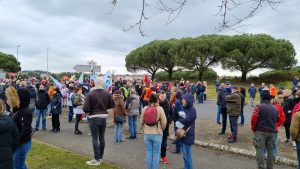 Manif du 07 mars : en direct du rassemblement de Lanester