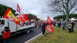 Manif du 07 mars : en direct du rassemblement de Lanester