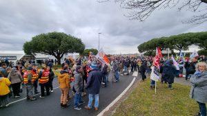 Manif du 07 mars : en direct du rassemblement de Lanester