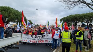 Manif du 07 mars : en direct du rassemblement de Lanester