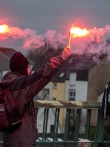 Manif retraites 23 03 2023 fumigène
