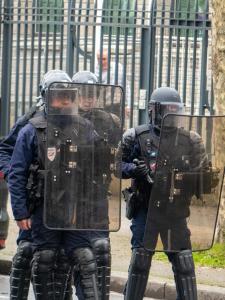 Manif retraites 23 03 2023 police centre-ville