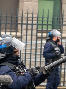 Manif retraites 23 03 2023 police